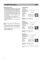 Preview for 20 page of FORS GKT 604 ES Instructions For Fitting And Use