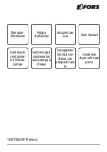 FORS TKE 7650WP Premium User Manual preview