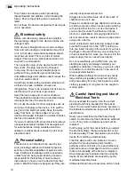 Preview for 4 page of Forsthoff QUICK-S-ELECTRONIC Operating Instructions Manual