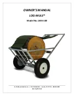 Предварительный просмотр 1 страницы Fort Defiance LOG-MULE LMB-100 Owner'S Manual