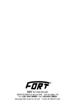 Preview for 44 page of Fort EXPLORER 180 Instruction And Maintenance