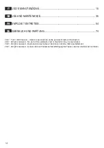 Preview for 14 page of Fort F 400 Use And Maintenance Instructions