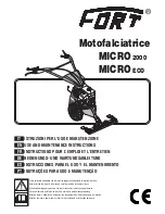 Fort MICRO 2000 Use And Maintenance Instructions preview