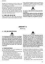 Preview for 55 page of Fort MINITRANSPORTER MECH 35 Use And Maintenance Instructions