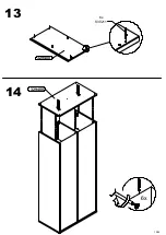 Preview for 15 page of Forte 2120533520 Assembling Instruction