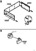 Preview for 9 page of Forte 4055225860 Assembling Instruction