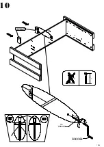 Preview for 10 page of Forte 4055225860 Assembling Instruction