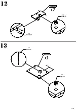 Preview for 12 page of Forte 4055225860 Assembling Instruction