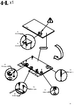 Preview for 8 page of Forte 9708102948 Assembling Instruction