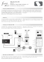 Preview for 1 page of Forte A-BUS AB-BT20 Installation Manual & Warranty Information