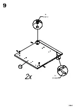 Preview for 10 page of Forte Abro ABXT233B Assembling Instruction