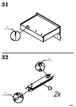 Preview for 28 page of Forte Abro ABXT233B Assembling Instruction