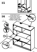 Preview for 15 page of Forte ATNV52B Assembling Instruction