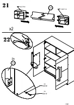 Preview for 19 page of Forte ATNV52B Assembling Instruction