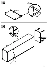 Preview for 15 page of Forte BBLV713RB Assembling Instruction