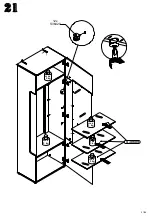 Preview for 21 page of Forte BBLV713RB Assembling Instruction