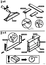 Preview for 7 page of Forte Bellevue BLQK351LT Assembling Instruction