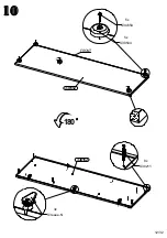 Preview for 12 page of Forte Bellevue BLQK351LT Assembling Instruction