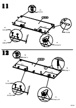 Preview for 13 page of Forte Bellevue BLQK351LT Assembling Instruction