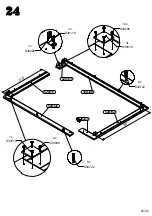 Preview for 23 page of Forte Bellevue BLQK351LT Assembling Instruction