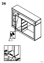 Preview for 25 page of Forte Bellevue BLQK351LT Assembling Instruction