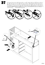 Preview for 27 page of Forte Bellevue BLQK351LT Assembling Instruction