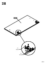 Preview for 28 page of Forte Bellevue BLQK351LT Assembling Instruction