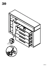 Preview for 30 page of Forte Bellevue BLQK351LT Assembling Instruction