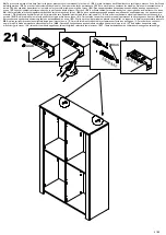 Preview for 21 page of Forte BHLV621 Assembling Instruction