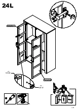 Preview for 23 page of Forte BHLV621 Assembling Instruction