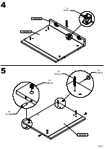 Preview for 9 page of Forte Bohol BHLT131 Assembling Instruction