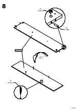 Preview for 11 page of Forte Bohol BHLT131 Assembling Instruction