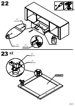 Preview for 20 page of Forte Bohol BHLT131 Assembling Instruction