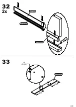 Preview for 33 page of Forte Botan BQNM01RB Assembling Instruction