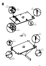 Preview for 8 page of Forte CALPE CLPK21 Assembling Instruction