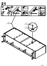 Preview for 22 page of Forte CERK232 Assembling Instruction