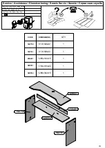 Preview for 5 page of Forte Claritudo CXTR212 Assembling Instruction