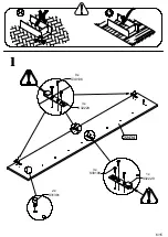 Предварительный просмотр 6 страницы Forte CLFB02 Assembling Instruction