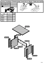 Preview for 4 page of Forte CLFB115 Assembling Instruction