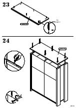 Preview for 21 page of Forte CLFK321 Assembling Instruction