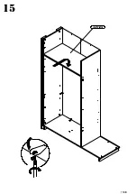 Preview for 15 page of Forte CLFS831S Assembling Instruction