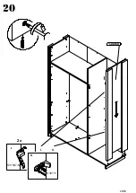 Preview for 20 page of Forte CLFS831S Assembling Instruction