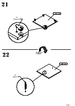 Preview for 21 page of Forte CLFS831S Assembling Instruction