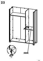 Preview for 22 page of Forte CLFS831S Assembling Instruction