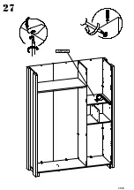 Preview for 25 page of Forte CLFS831S Assembling Instruction