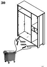 Preview for 28 page of Forte CLFS831S Assembling Instruction