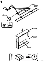 Preview for 6 page of Forte CLFT234 Assembling Instruction