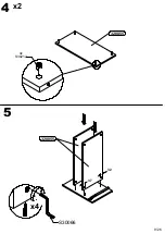 Preview for 9 page of Forte CLFT234 Assembling Instruction