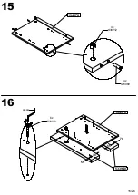 Preview for 15 page of Forte CLFT234 Assembling Instruction