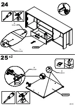 Preview for 22 page of Forte CLFT234 Assembling Instruction